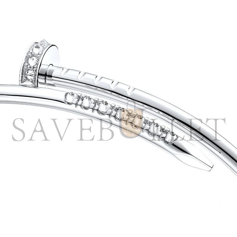 ca*t1er juste un clou bracelet small model reverse-set D1am0nds crb6092017